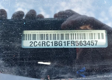 2015 Chrysler Town & Country Touring from USA, damaged, VIN 2C4RC1BG1FR563457